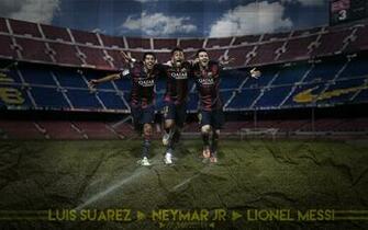 Messi Suarez Neymar Wallpaper By Albionn2