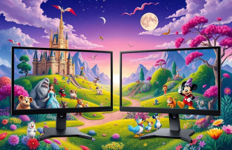 Disney Dual Monitor Wallpaper