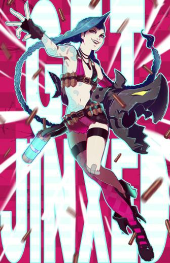 League Of Legends Jinx By Dragons Roar