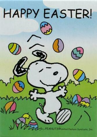 Snoopy Easter Wallpaper