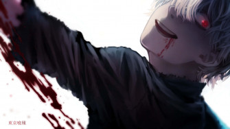 The Menacing Horror Anime Boy Stares Into Night