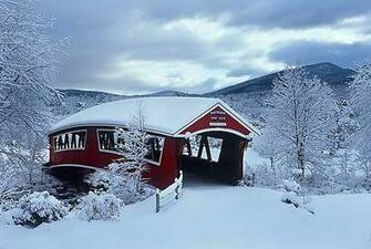 Wentworth Covered Bridge White Mountains New Hampshire