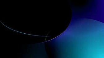 Black And Blue Abstract Wallpaper