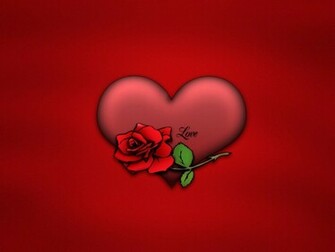Desktop Wallpaper Of Valentine Love Computer