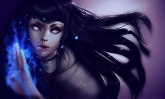 Hinata Hyuga Anime Girl HD Wallpaper Desktop Background