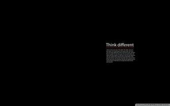 Think Different Apple Mac Desktop Wallpaper
