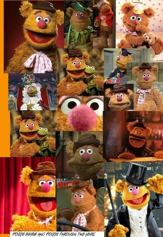 Fozzie Bear Through The Years By Rumtar