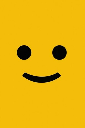 Smiley Face Simply Beautiful iPhone Wallpaper
