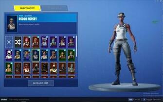 Recon Expert Black Knight Ghoul Trooper Very Rare Fortnite
