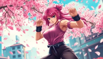 Sakura Wallpaper Street Fighter