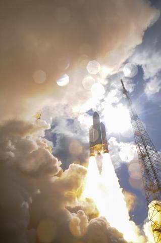 Esa Ariane Liftoff On Flight Va233