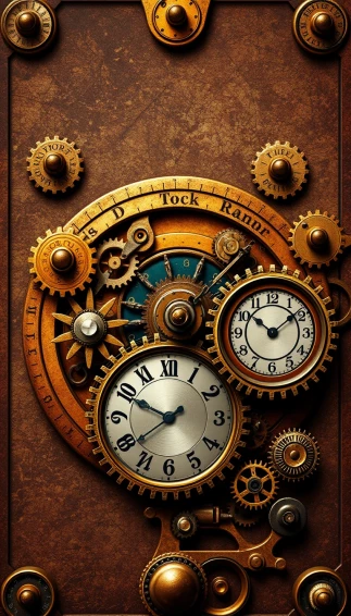 Steampunk Phone Wallpaper