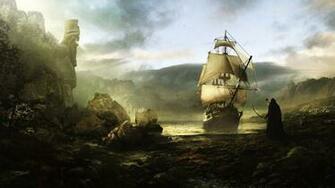 Old Ship Wallpaper Image