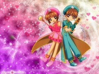 Sakura And Syaoran Cardcaptor Wallpaper