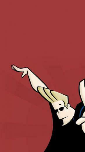 Johnny Bravo HD Wallpaper In iPhone