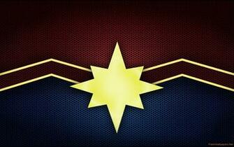 Captain Marvel Logo Wallpaper Freshwallpaper