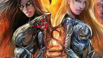 Witchblade Sara And Dani Wallpaper HD