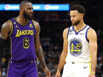 Lebron James La Lakers Vs Steph Curry S Golden State Warriors As Big Wallpaper