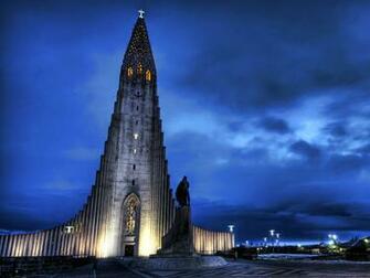 Desktop Wallpaper Hallgr Mskirkja Reykjav K Iceland