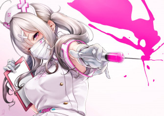 Close Gloves Kurofude Anastasia Mask Nijisanji Nurse Sukoya Kana
