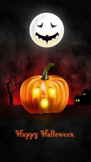 Halloween Moon Wallpaper 123mobilewallpaper