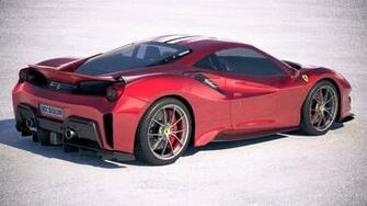 Ferrari Pista Tail Light HD Wallpaper Autoweik