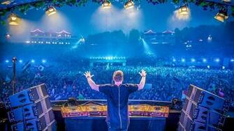 Hardwell Live Tomorrowland Full HD Wallpaper And
