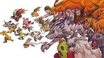 Digimon Drawing Wallpaper