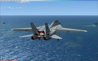 Approching Uss Nimitz Wallpaper