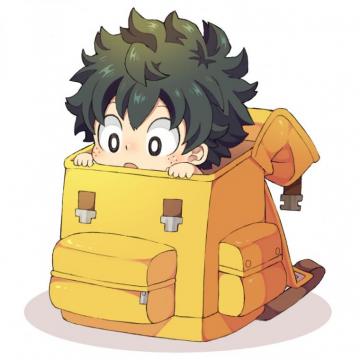 Midoriya Izuku Anime Chibi Wallpaper