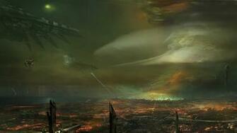 Wallpaper Sky Space Future Earth Ships 4k Ultra
