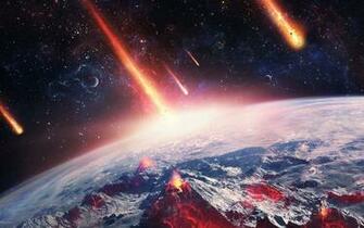 Earth Meteors HD Wallpaper
