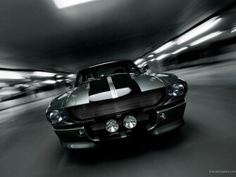 Shelby Mustang Gt500 Wallpaper Art Print