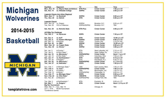 College Basketball Desktop Wallpaper Schedules