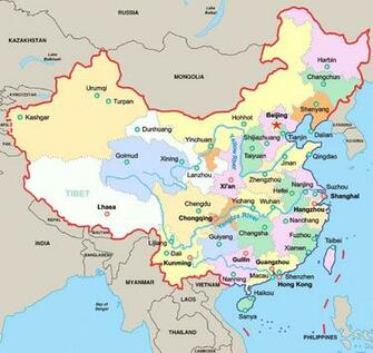 Guilin Maps Map Of China Tourist