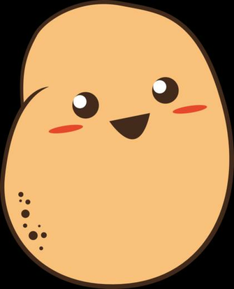 Kawaii Potato By Hashtagpony