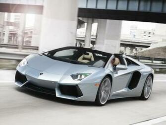 Lamborghini Aventador Lp700 Roadster Silver Supercar R Wallpaper