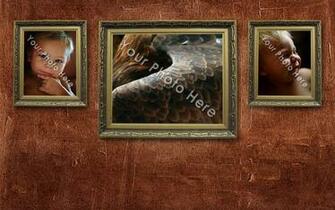 Photo Frame Wallpaper Template By Scarlet Rain