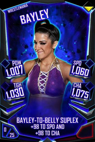Bayley Wwe Supercard Season Debut