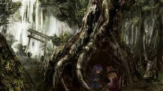 Anime Forest Wallpaper