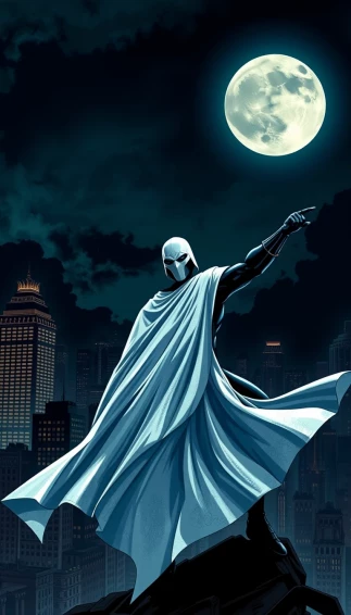 Moon Knight Phone Wallpaper