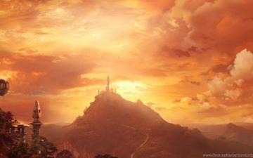 World Of Warcraft Silvermoon Desktop Background