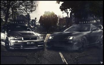 Skyle R34 Toyota Supra Wallpaper By Jamespainz