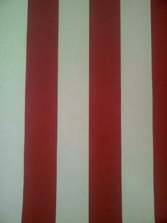 Wp139 Wallpaper Red And Off White Stripe High Quality Striped Vinyl