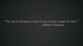 Text Quotes Albert Einstein Simple Values Wallpaper Abstract