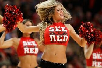 Chicago Bulls Cheerleader Basketball Nba Fw Wallpaper