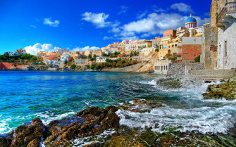 Greece Widescreen Wallpaper