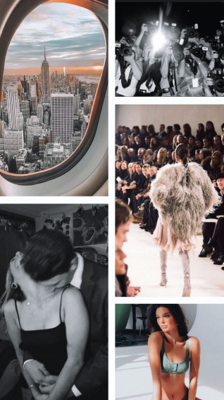 Wallpaper Mood Board Aesthetic Famous Lifestyle Nyc Model