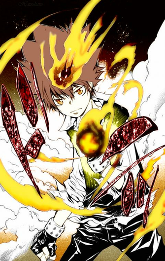 Sawada Tsunayoshi Vongola Spirit By Dark Hatsuharu On