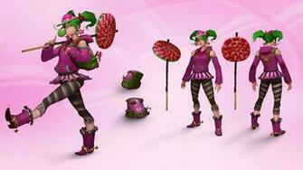 Fortnite Background Zoey Wallpaper And Stock Photos